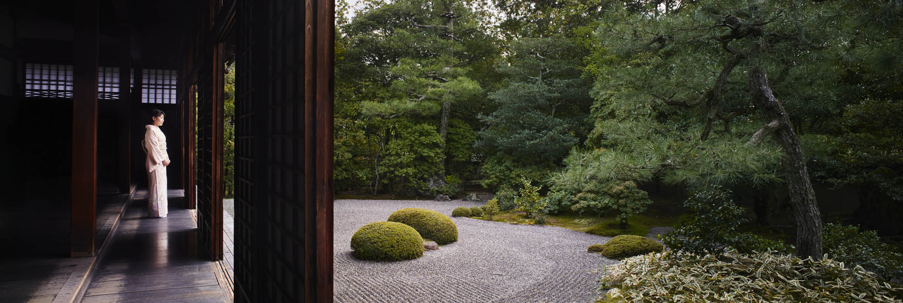 A zen garden, shot for the The Ritz-Carlton, Kyoto | Japan | 