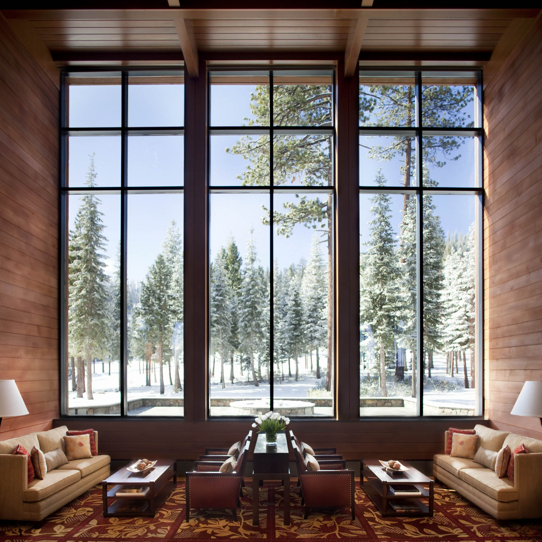 The Ritz-Carlton, Lake Tahoe lobby lounge | U.S.A. | 