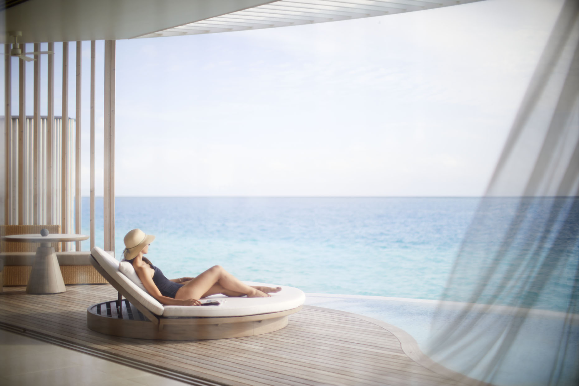 The deck of an Ocean Pool Villa  at The Ritz-Carlton Maldives, Fari Islands | Maldives | 