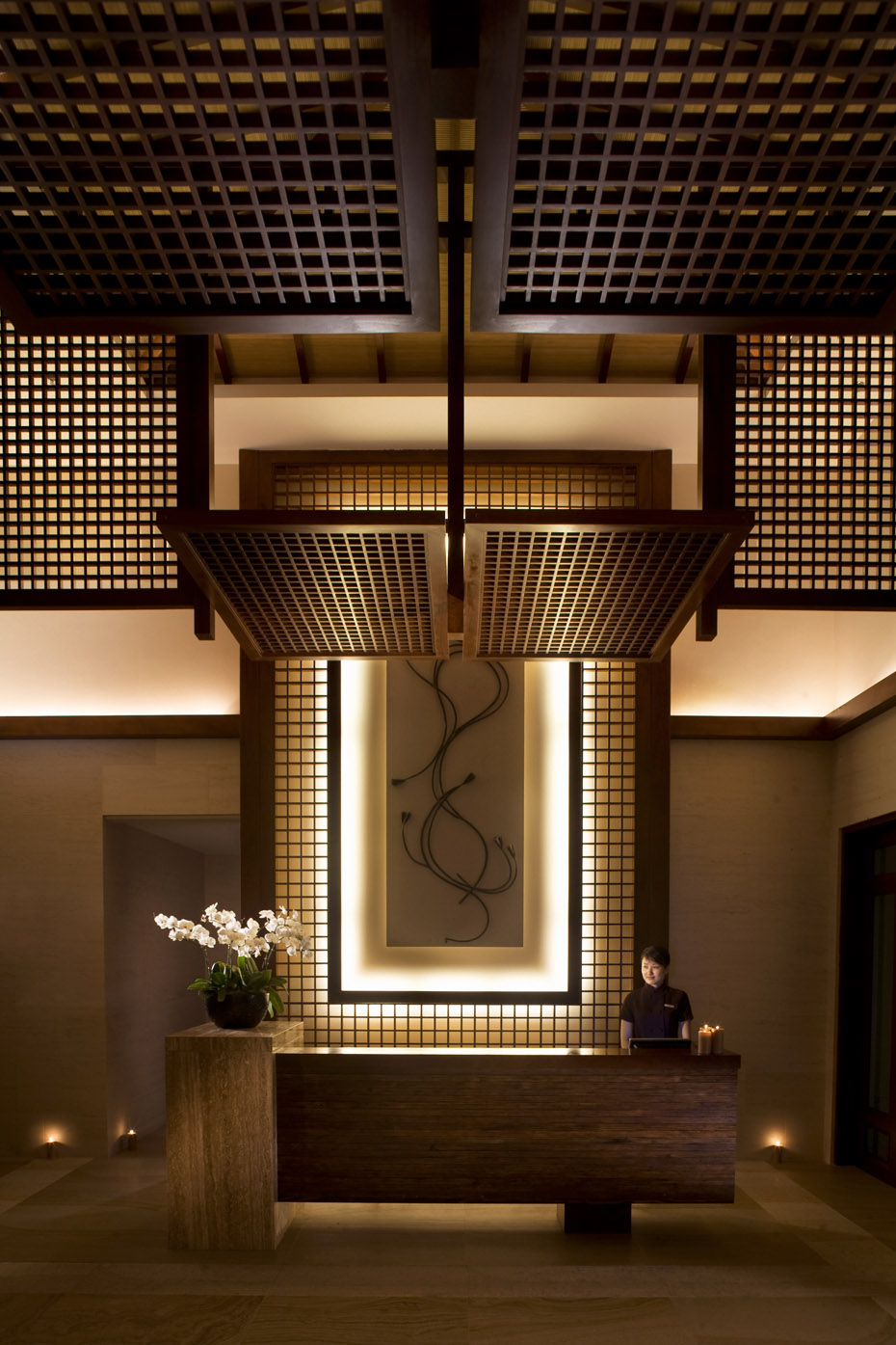The spa reception at the Ritz-Carlton, Sanya | China | 